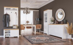 ARTEN (NANO Systems s.r.o.) Vitrína VIGO-1D1W1S (Bílý lesk) VITRINA-VIGO-1D1W1S