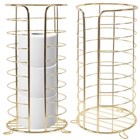 Tutumi - Stojan na papír Gold P11899 REA-50002