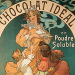 Nástěnný poznámkový kalendář 2026 NOTIQUE - Alfons Mucha, 30 x 30 cm