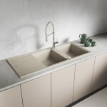 Kuchinox - Megalo - dřez 2-kom s odkapávačem SBE_421T