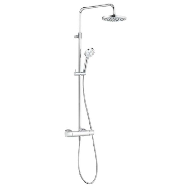 KLUDI - Logo Sprchový set Dual Shower System s termostatem, 20 cm, chrom 6809505-00