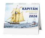 Stolní kalendář 2026 Baloušek - Kapitán
