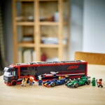 LEGO LEGO® City 60445 Kamion F1® s vozy F1® RB20 a AMR24
