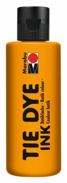Batikovací barva 80ml - mandarinkově oranžová 225