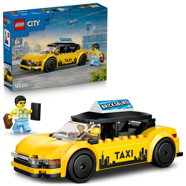 LEGO LEGO® City 60487 Žlutý taxík