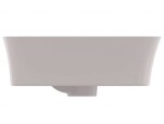 IDEAL STANDARD - Ipalyss Umyvadlo na desku, 55x38 cm, s přepadem, otvor pro baterii, Concrete E2077V9