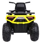 Mamido Dětská elektrická čtyřkolka ATV Desert 4x4 bílá