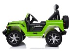 Mamido Elektrické autíčko Jeep Wrangler Rubicon 4x4 zelené