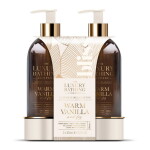 Grace Cole Dárková sada s péčí o ruce Warm Vanilla/Fig, hnědá barva