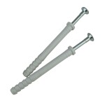 Hmoždinka natloukací s rovným lemem, rozměr 8 x 135mm, balení 100 ks