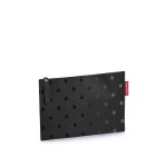 Sada kabelka a taštička na zip Reisenthel Shopper e1 set Glossy dots black