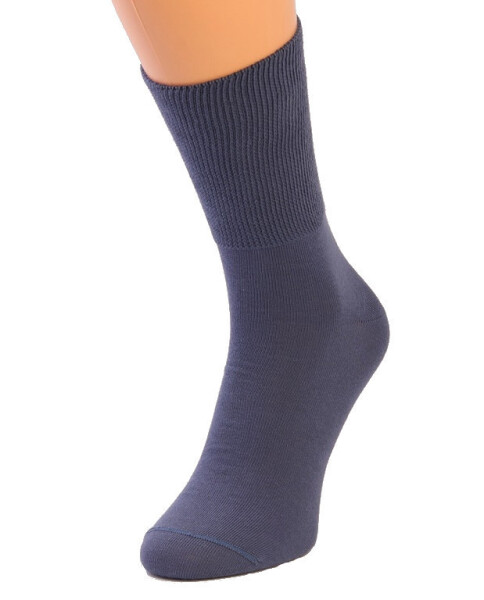 Pánské netlačící ponožky Terjax art.003 džínová melanž 27-28