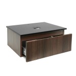 Koupelnová skříňka s žulovou deskou SAT Evolution 78x30x44,8 cm ořech mat SATEVO80NAZ SATEVO80NAZ