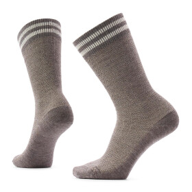 Dámské merino ponožky SMARTWOOL Women's Everyday Courtside Texture Tall, Taupe velikost: 34-37 (S)