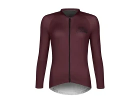 Force Charm Uni dres dlouhý rukáv bordó