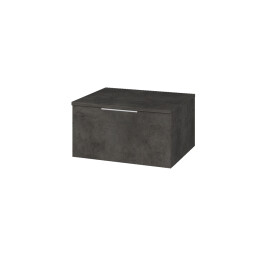 Dřevojas - Nízká skříňka DOS SNZ1 60 - D16 Beton tmavý / Úchytka T05 / D16 Beton tmavý 280970F