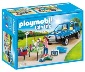 Playmobil 9278 Pojízdný salon pro psy / od 4 let (9278-PL)