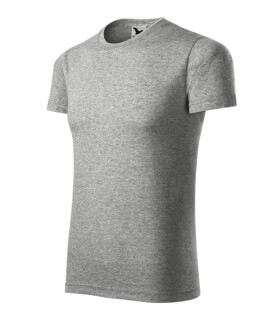 Element tričko unisex tmavě šedý melír S