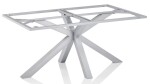 KETTLER Stolová kostra X-LEG 160x95 cm - stříbrná