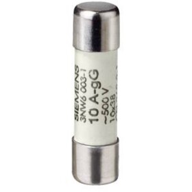 Siemens 3NW60031 vložka válcové pojistky 10 A 500 V 10 ks