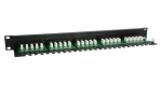 Equip 25 portů Cat3 / Patch panel / RJ-45 / UTP / ISDN / 1U / 19" (125298)