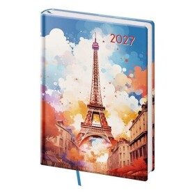 Diář 2027 týdenní A5 Vario Lyra - Paris