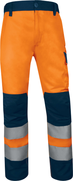 Reflexní pracovní kalhoty Delta Plus M1PA2HVCL2 Barva: Žlutá, Velikost: 2XL (M1PA2HVCL2JAXX)