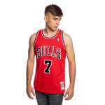 Mitchell & Ness Pánský dres Chicago Bulls NBA Toni Kukoč #7 Swingman - Červená Velikost: S