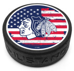 Mustang Puk Chicago Blackhawks NHL Patriot