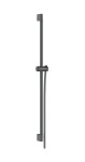 HANSGROHE - Unica Sprchová tyč 96 cm, se sprchovou hadicí, kartáčovaný černý chrom 24401340