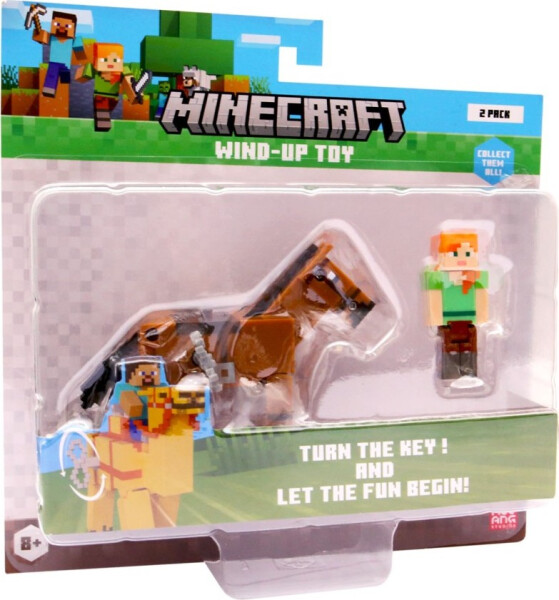Minecraft figurka natahovací série 2