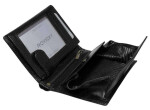Pánské peněženky Pánská kožená peněženka N62 RVTP 3050 Bla černá jedna velikost
