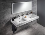 SAPHO - GEMINI zrcadlo s LED osvětlením 140x55cm GM140