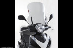 Honda SH 125l 12-19, SH Mode 125 12-26 Skútr plexi Powerbronze 540 mm - čiré