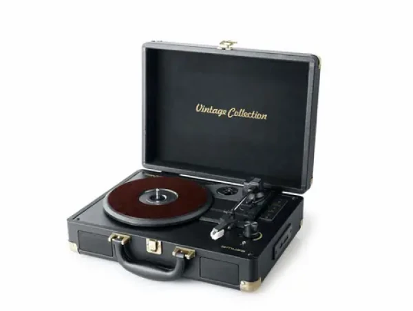 Muse MT-103 GD černá / Gramofon / 33 45 78 RPM / Bluetooth / AUX / USB (MT-103GD)