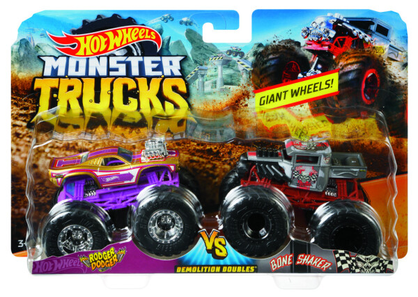 Hot Wheels Monster trucks demoliční duo - Mattel Hot Wheels