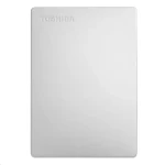 Toshiba Canvio Slim 1TB stříbrná / Externí HDD / 2.5 / USB 3.0 / 5400 rpm (HDTD310ES3DA)