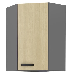 Horní rohová skříňka Scandi 60x60 GN-90 1F