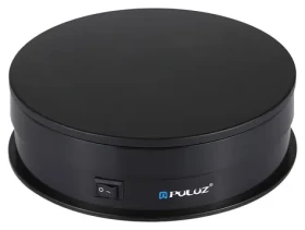 Puluz PU3048B / Otočný stojan na focení / 360° / Micro USB / průměr 15 cm / nosnost 15 kg (PU3048B)
