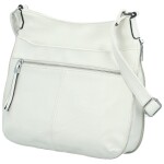 Stylová dámská koženková crossbody kabelka Folomija new, bílá