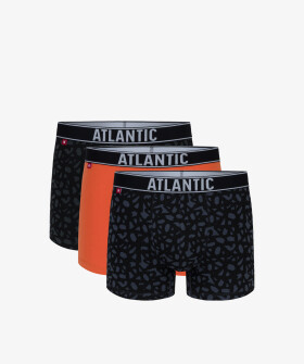 Pánské boxerky ATLANTIC 3Pack vícebarevné Velikost: