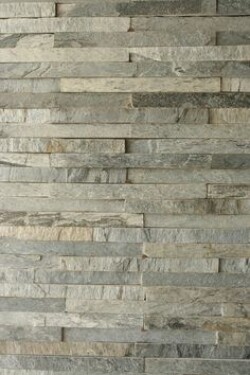 Kamenný obklad za kamna 60x15cm štípaný křemenec khaki CKOK615KL