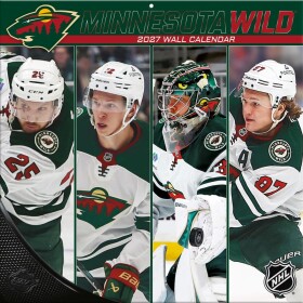 JF Turner Kalendář Minnesota Wild NHL 2027 Wall Calendar