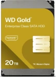 WD Gold 20TB / HDD / 3.5" / SATA 6Gbs / 7200RPM / 512MB cashe (WD202KRYZ)