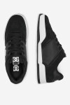 Tenisky DC Shoes CENTRAL ADYS100551-BKW Látkový materiál,Syntetický materiál,Přírodní kůže (useň) - Semiš