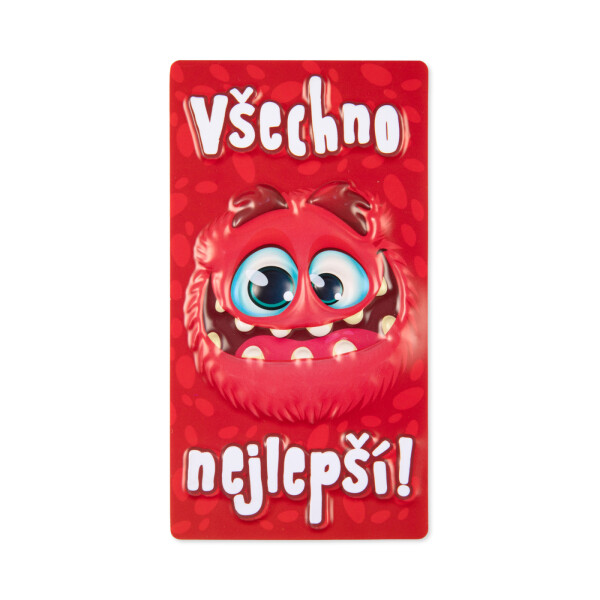 3D mléčná čokoláda - Všechno nejlepší - Albi
