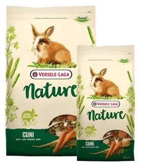 VERSELE LAGA Krmivo Cuni Nature pro zakrslé králíky / bylinky a trávy / 9 kg