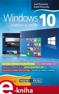 Windows 10 Josef Pecinovský, Rudolf Pecinovský, (e-kniha)