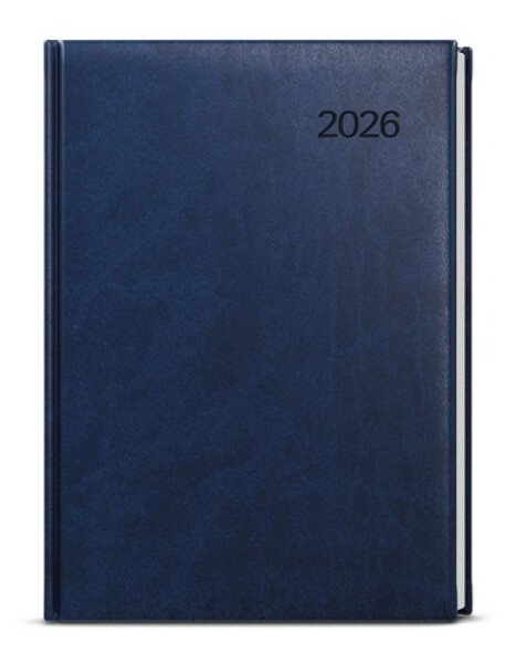 Denní diář 2026 Adam Vivella B6 modrá