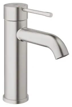 Grohe Essence S supersteel / Umyvadlová baterie / SilkMove / EcoJoy / QuickFix Plus (23590DC1)